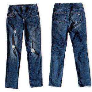 ROCK & REPUBLIC Fever Pull-On Distressed Jeans